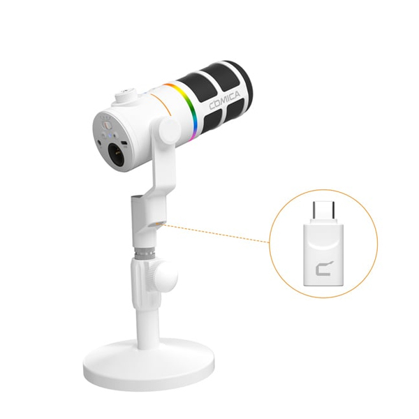 Micro COMICA EJoy D10 & D10 Pro (D) - RGB Dynamic Chân Đế