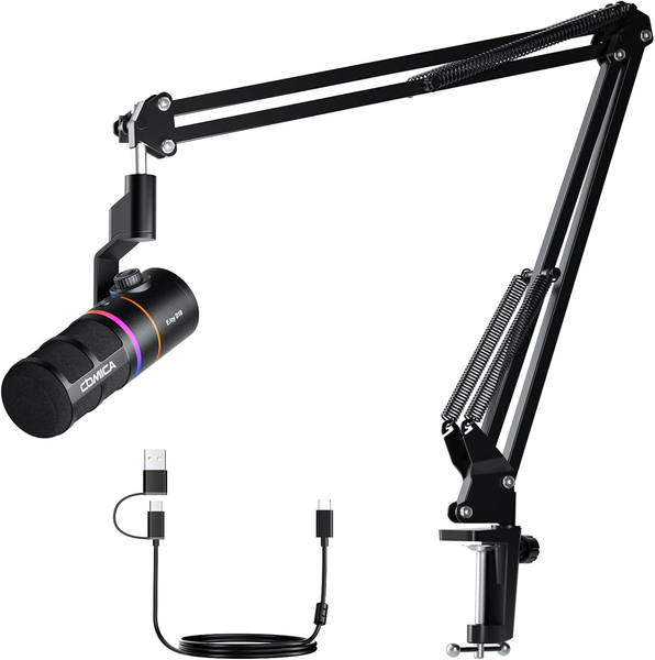 Micro COMICA EJoy D10 & D10 Pro (A) - RGB Dynamic Boom Arm