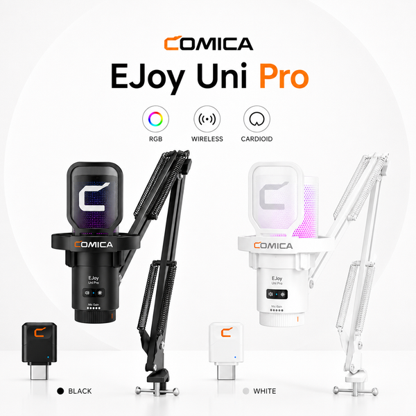 Micro COMICA EJoy Uni (A) & Uni Pro (A) - USB RGB Cardioid