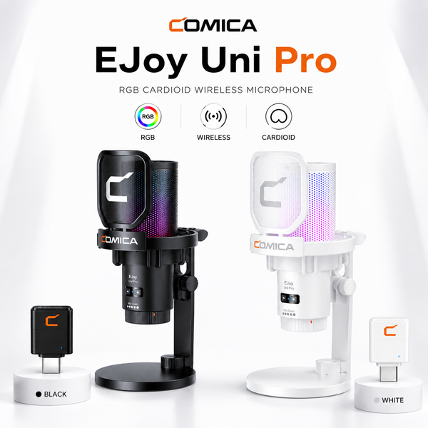 Micro COMICA EJoy Uni (D) & Uni Pro (D) - USB RGB Chân Đế