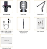 Micro COMICA EJoy Uni (A) & Uni Pro (A) - USB RGB Cardioid