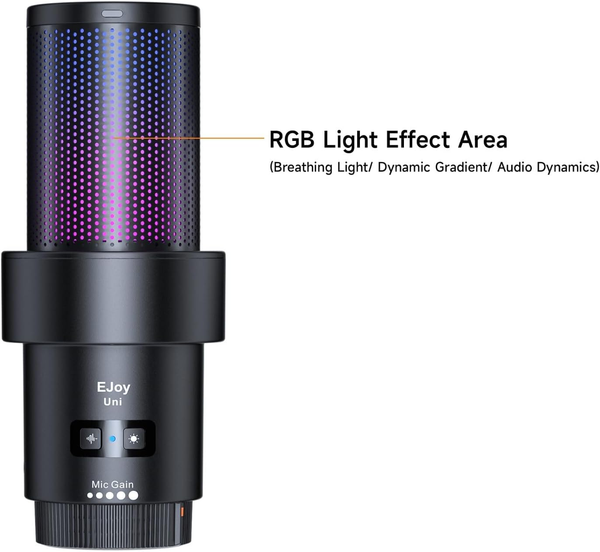 Micro COMICA EJoy Uni (D) & Uni Pro (D) - USB RGB Chân Đế