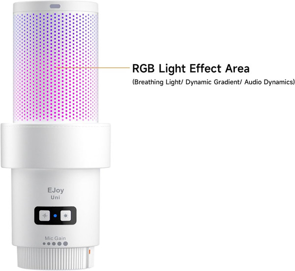 Micro COMICA EJoy Uni (D) & Uni Pro (D) - USB RGB Chân Đế