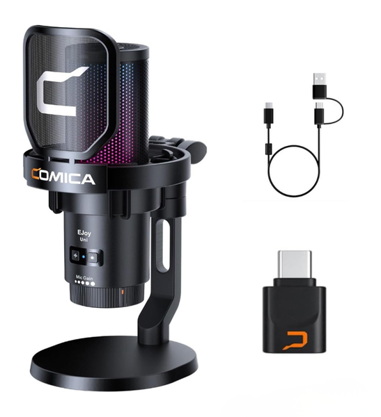 Micro COMICA EJoy Uni (D) & Uni Pro (D) - USB RGB Chân Đế