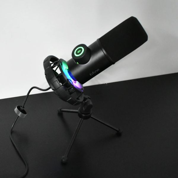 Micro Thu Âm FIFINE K658 USB Dynamic Chính Hãng – Lọc Ồn Đỉnh Cao | Lâm Phát Studio