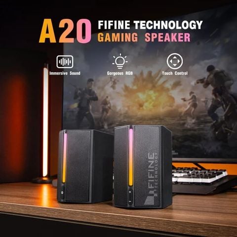 Loa Máy Tính FIFINE AmpliGame A20 2.0 Chính Hãng | Lâm Phát Studio