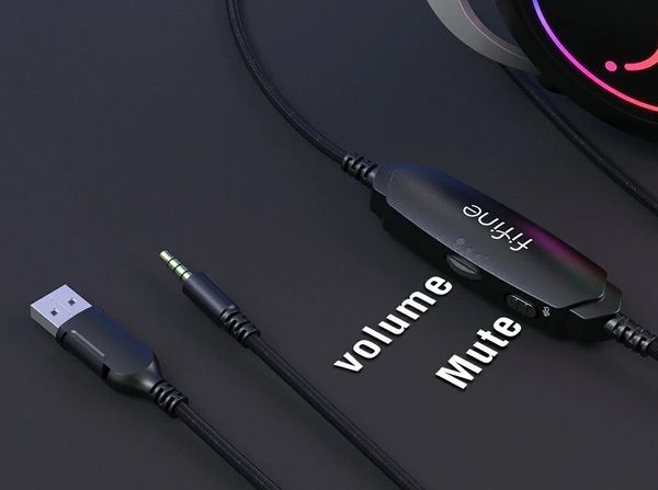 Tai Nghe Gaming FIFINE AmpliGame H3 3.5mm LED RGB