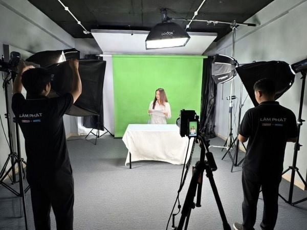 Cho thuê phòng livestream TP.HCM — phòng studio 25m² theo giờ