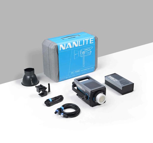 Đèn LED Nanlite FC-720C RGBW Color Spotlight Chính Hãng