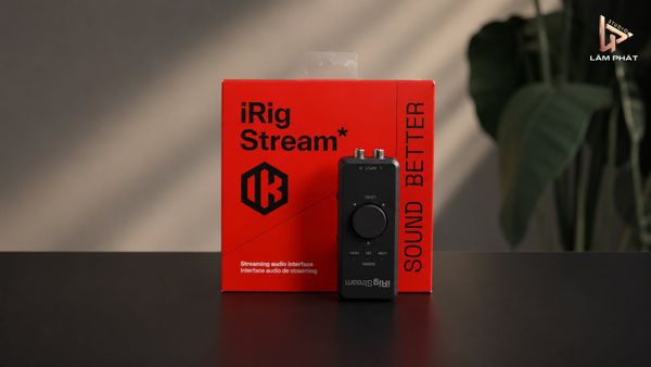 Box Live IK Multimedia Irig Stream Thu Âm Livestream Âm Thanh Stereo