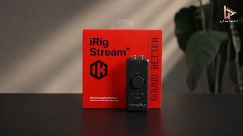 Box Live IK Multimedia Irig Stream Thu Âm Livestream Âm Thanh Stereo