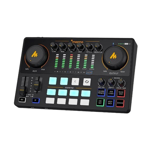 Soundcard Hát Livestream & Podcast Maonocaster AME2 Audio