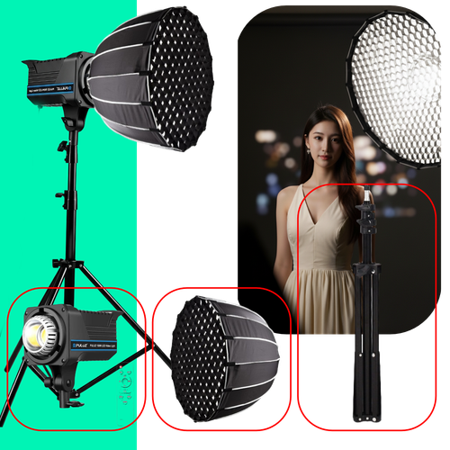 Combo Đèn Studio LPS - PL65 Ánh Sáng Chuyên Nghiệp