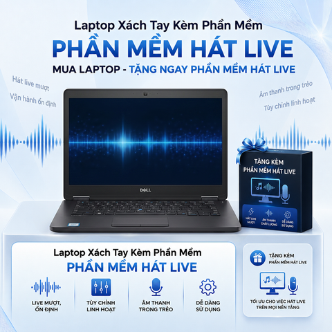 Laptop Dell Latitude E7470 Giá Rẻ - Tặng Phần Mềm Hát Live