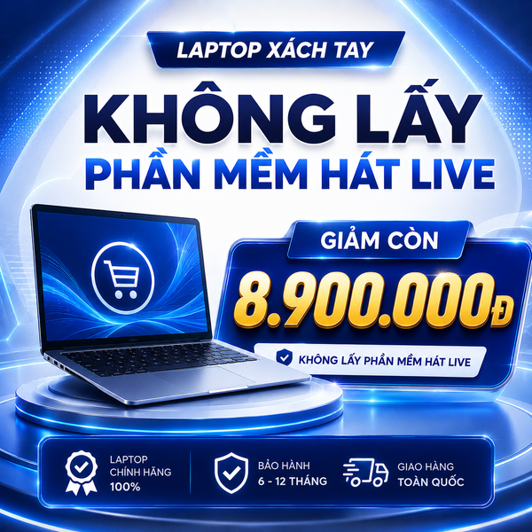 Laptop Core i5-1145G7 - Tặng Kèm Phần Mềm Hát Live