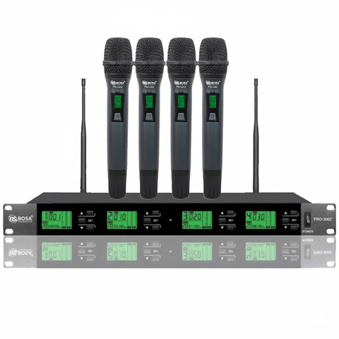 Micro không dây Bosa Pro 300Z karaoke chuyên nghiệp