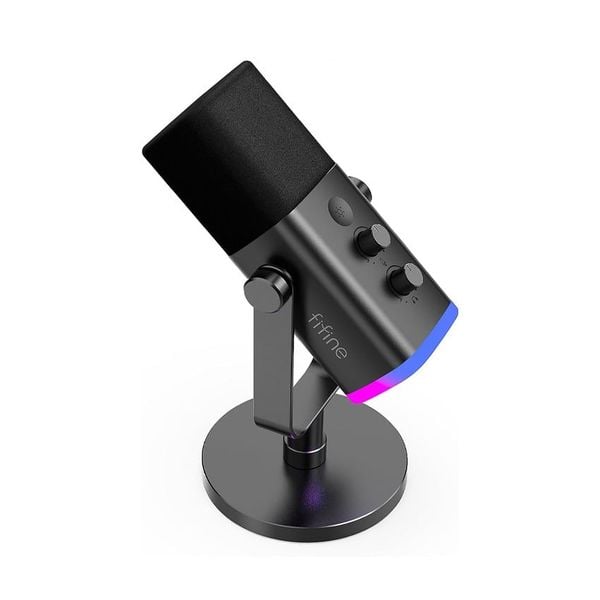 Micro Thu Âm Dynamic FIFINE AM8 RGB USB/XLR Chính Hãng