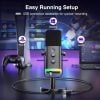 Micro Thu Âm Dynamic FIFINE AM8 RGB USB/XLR Chính Hãng
