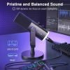 Micro Thu Âm Dynamic FIFINE AM8 RGB USB/XLR Chính Hãng