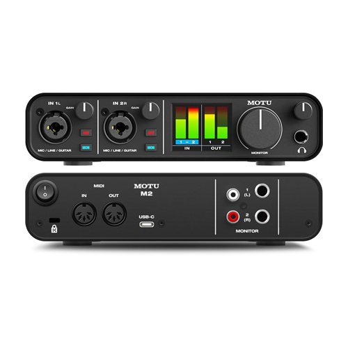 Combo Soundcard MOTU M4 & Micro AKG C104