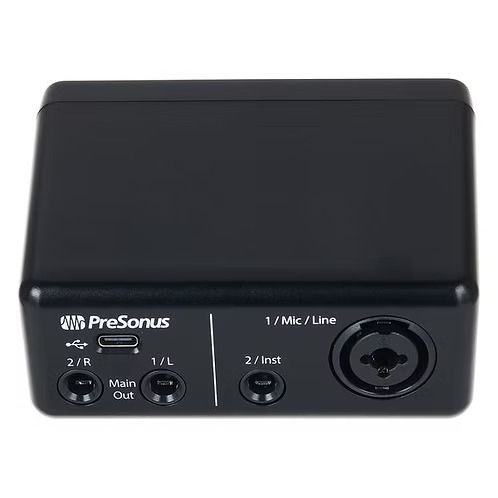 Sound Card Thu Âm PreSonus AudioBox GO Chính Hãng (Nhỏ Gọn, 24-bit/96kHz)