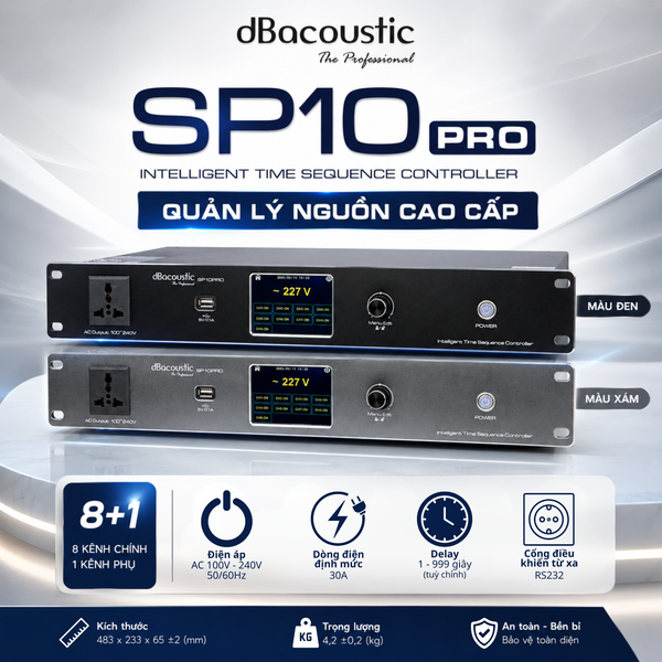 Quản lý nguồn DBAcoustic SP10 PRO