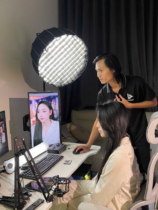 Một bộ livestream studio hoàn chỉnh do Lâm Phát Studio setup