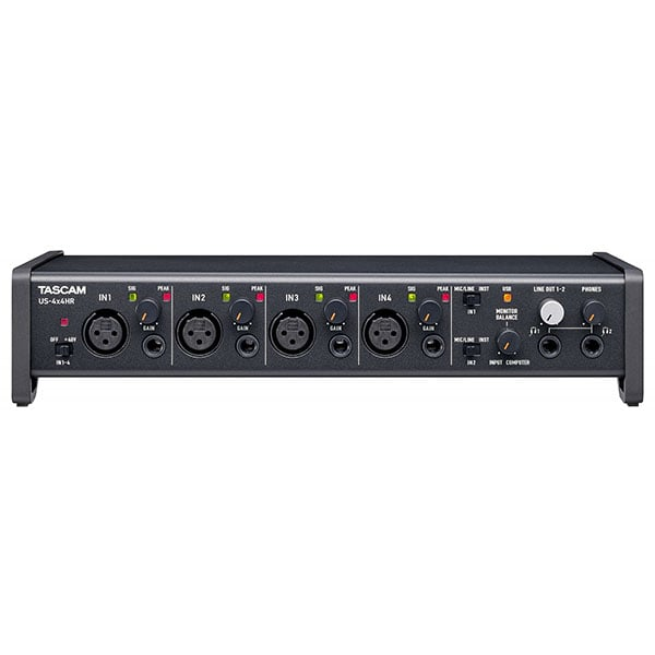 Soundcard TASCAM US-4x4HR USB (4 In/4 Out) Chính Hãng
