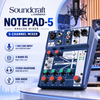 Bộ Trộn Âm Thanh Soundcraft Notepad 5 - Mixer 5 Kênh USB