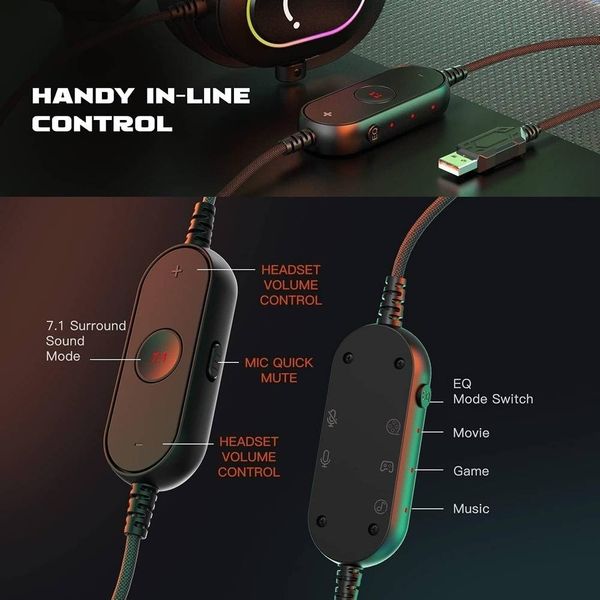 Tai Nghe Gaming FIFINE AmpliGame H6 RGB