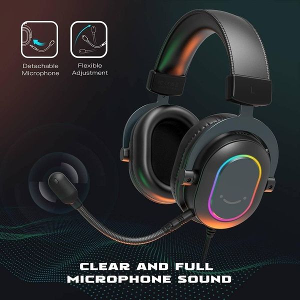 Tai Nghe Gaming FIFINE AmpliGame H6 RGB