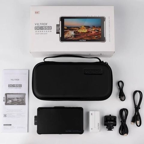 Viltrox DC-550 & DC-550 Pro (5.5 Inch, 1200 Nits) màn hình rời cho máy ảnh quay