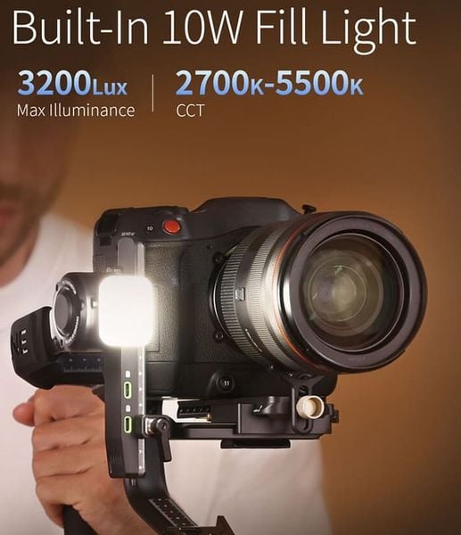 Gimbal Chống Rung Zhiyun CRANE 4 Combo Chính Hãng | Lâm Phát Studio