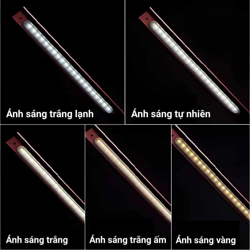  Đèn Bàn LED Chống Cận 2 Khớp Gập MotoM GS1705 – Công Suất 10W 360lm, 5 Chế Độ Màu, 6 Mức Độ Sáng, Cổng Sạc USB Tích Hợp Chuẩn JIS A Nhật Bản 