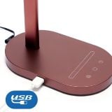  Đèn Bàn LED Chống Cận 2 Khớp Gập MotoM GS1705 – Công Suất 10W 360lm, 5 Chế Độ Màu, 6 Mức Độ Sáng, Cổng Sạc USB Tích Hợp Chuẩn JIS A Nhật Bản 