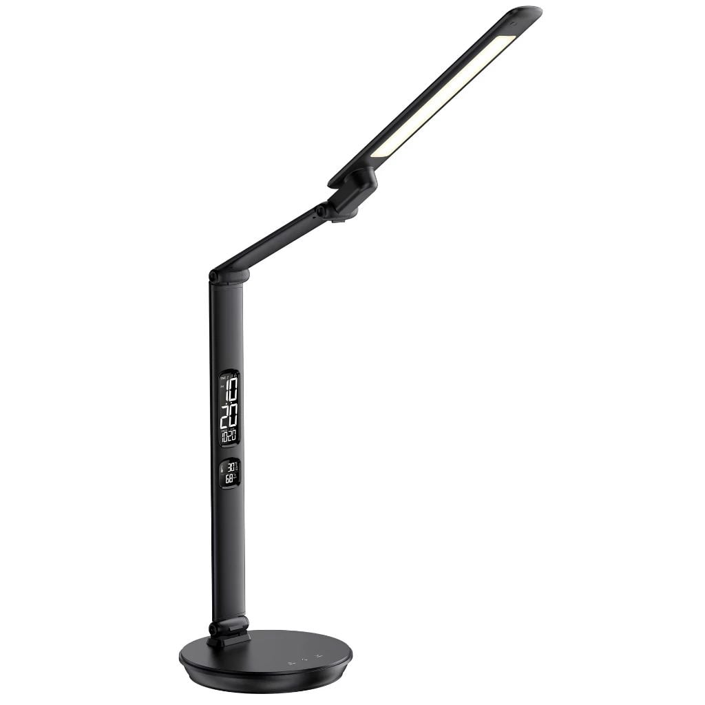  Đèn Bàn Cảm Ứng Chống Cận 3 Khớp Nối MotoM GST008 (Đen/Trắng) – Cắt 45% Ánh Sáng Xanh & Chuẩn Độ Sáng JIS AA Nhật Bản 