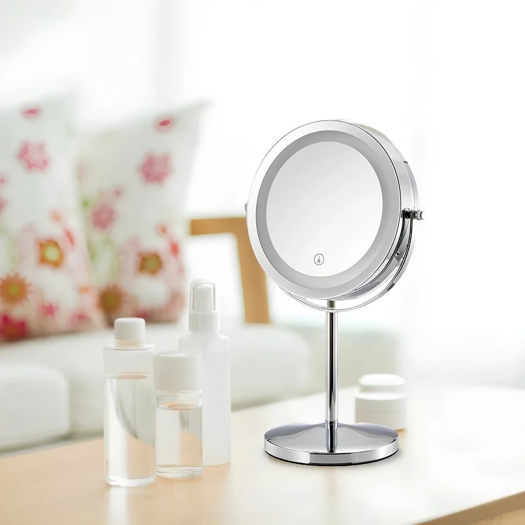 Guong LED trang diem de ban MotoM GST015 khong day cao cap Nhat Ban