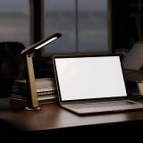  Đèn Bàn LED MotoM GST017B Thân Tre Thân Thiện Môi Trường (Màu Đen) – Tích Hợp Cổng Sạc USB Type-C Chuẩn Nhật Bản 