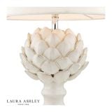  Đèn bàn gốm chao vải Laura Ashley GST022W cao cấp chuẩn Anh Quốc 