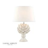  Đèn bàn gốm chao vải Laura Ashley GST022W cao cấp chuẩn Anh Quốc 