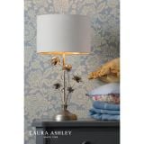  Đèn bàn chao vải Laura Ashley GST023 cao cấp chuẩn Anh Quốc 
