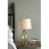  Đèn bàn thủy tinh chao vải Laura Ashley GST025 cao cấp chuẩn Anh Quốc 