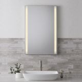  Gương Đèn LED Chữ Nhật Chiếu Sáng Trực Diện MotoM MBK012R (600×900mm) – Công Suất 31W, Viền Đèn Âm Kính, Lắp Dọc/Ngang, Chỉ Số Hoàn Màu Ra90 Cao Cấp Nhật Bản 