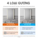  Gương Đèn LED Chữ Nhật Chiếu Sáng Trực Diện MotoM MBK012R (600×900mm) – Công Suất 31W, Viền Đèn Âm Kính, Lắp Dọc/Ngang, Chỉ Số Hoàn Màu Ra90 Cao Cấp Nhật Bản 