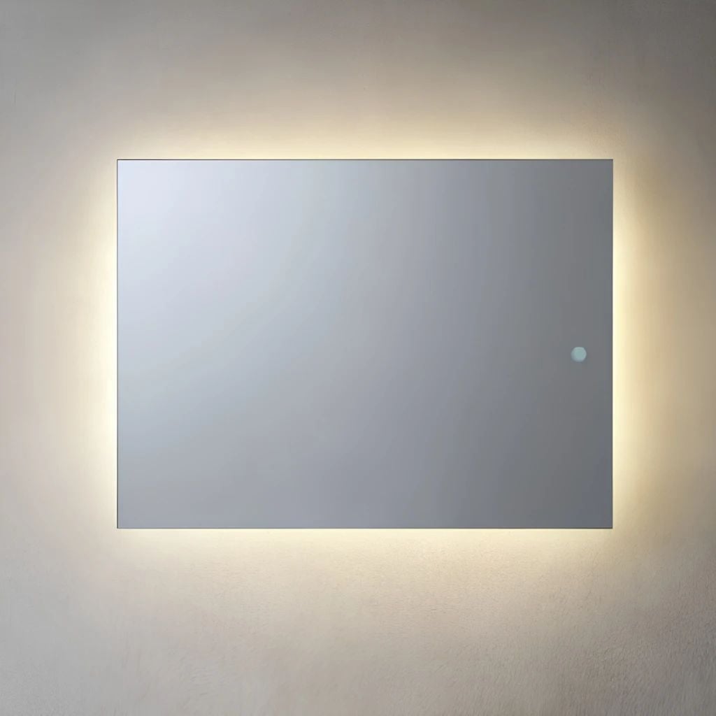  Gương Đèn LED Chữ Nhật Hắt Sáng Gián Tiếp MotoM MBK018R (600×900mm) – Công Suất 51W, Lắp Dọc/Ngang, Chỉ Số Hoàn Màu Ra90 Cao Cấp Nhật Bản 