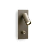  Đèn Đọc Sách Gắn Âm Đầu Giường Tích Hợp Điều Chỉnh Độ Sáng MotoM MBK023-DIM (3 Màu Tùy Chọn) – Xoay 320° Chuẩn Khách Sạn Nhật Bản 