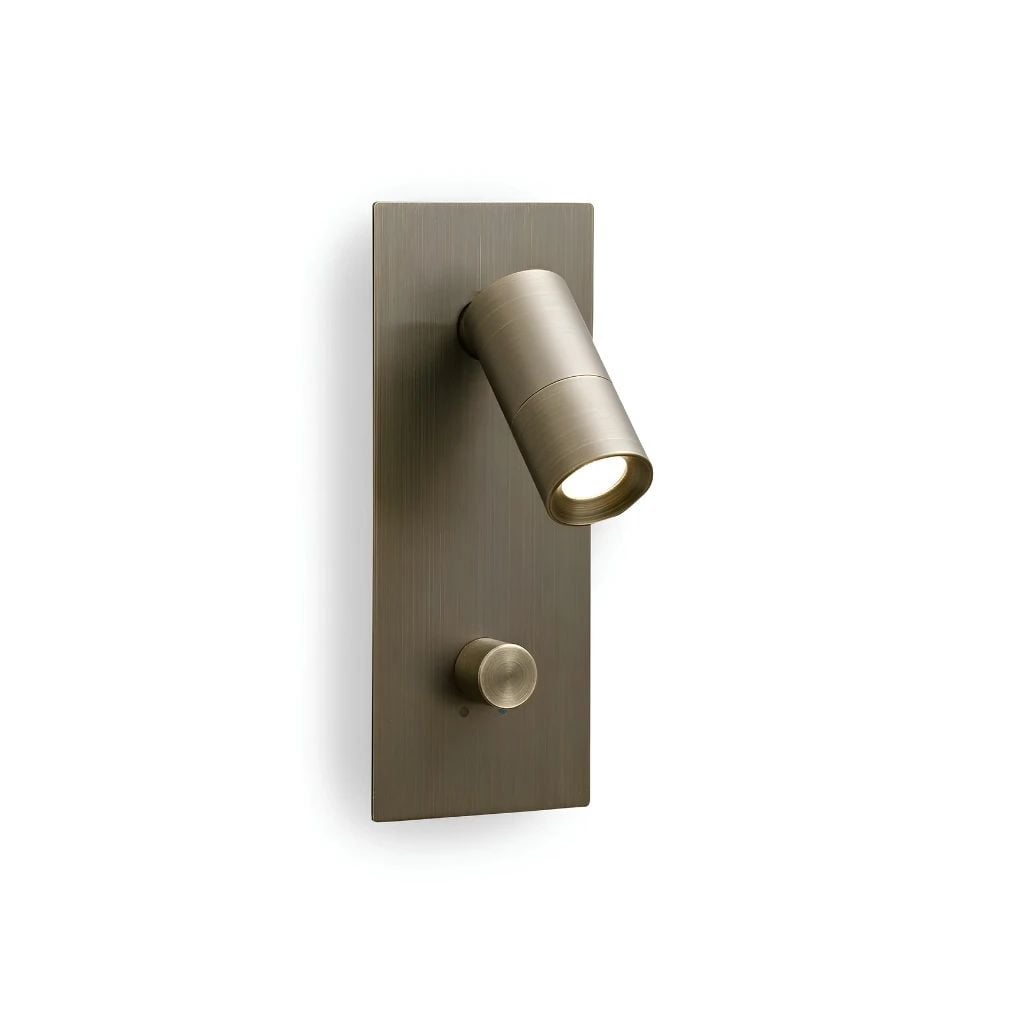  Đèn Đọc Sách Gắn Âm Đầu Giường Tích Hợp Điều Chỉnh Độ Sáng MotoM MBK023-DIM (3 Màu Tùy Chọn) – Xoay 320° Chuẩn Khách Sạn Nhật Bản 