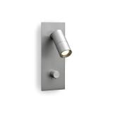 Đèn Đọc Sách Gắn Âm Đầu Giường Tích Hợp Điều Chỉnh Độ Sáng MotoM MBK023-DIM (3 Màu Tùy Chọn) – Xoay 320° Chuẩn Khách Sạn Nhật Bản 