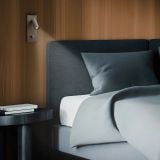  Đèn Đọc Sách Gắn Âm Đầu Giường Tích Hợp Điều Chỉnh Độ Sáng MotoM MBK023-DIM (3 Màu Tùy Chọn) – Xoay 320° Chuẩn Khách Sạn Nhật Bản 