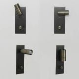  Đèn Đọc Sách Gắn Âm Đầu Giường Tích Hợp Điều Chỉnh Độ Sáng MotoM MBK023-DIM (3 Màu Tùy Chọn) – Xoay 320° Chuẩn Khách Sạn Nhật Bản 